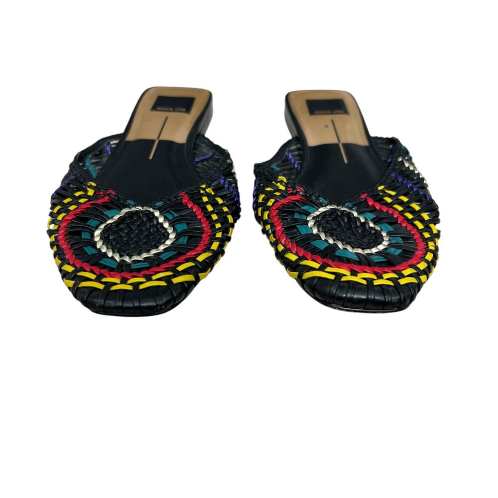 Dolce Vita Baez Woven Womens Slip On Mule flats sandals Size 8.5 - Picture 3 of 8